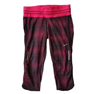 🩵3/$25🩵Nike Running Dri-Fit‎ Pattern Capris Pants